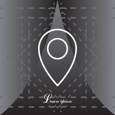 harita işaretçi simgesi