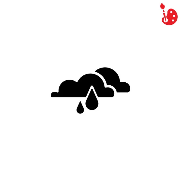 Météo icône simple — Image vectorielle