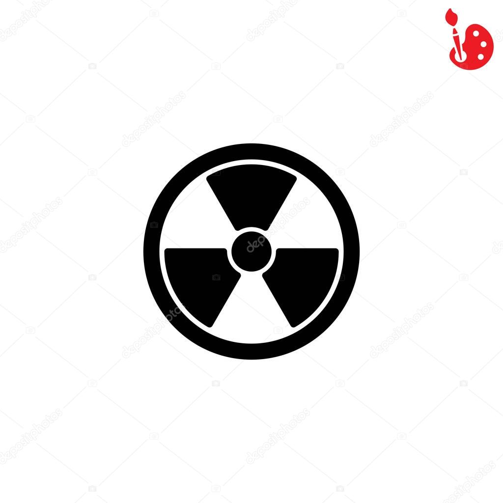 Radiation hazard symbol