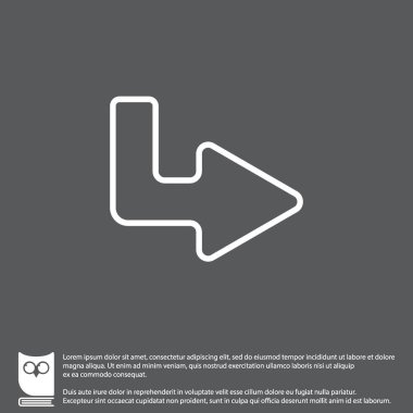 Ok Web satırı simgesi