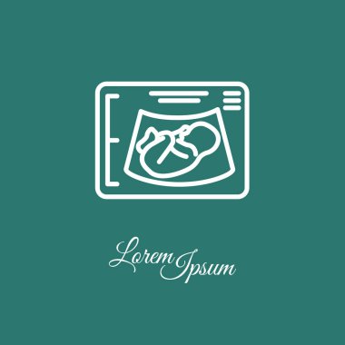 Ultrasonografi satırı simgesi