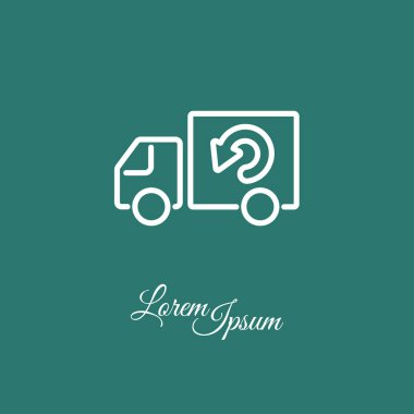 Tasarım Teslimat simgesinin