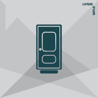 kapı modern simgesi