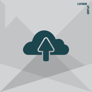 bulut upload simgesini