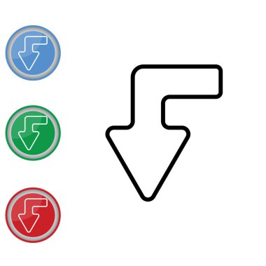 Ok Web satırı simgesi