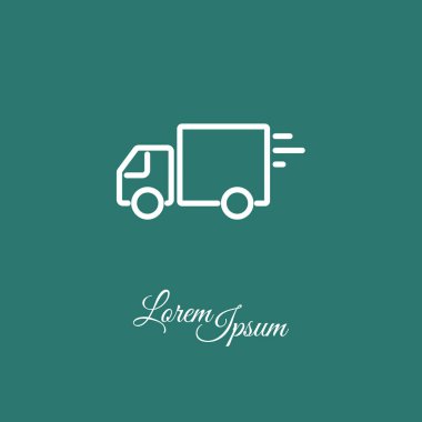 Tasarım Teslimat simgesinin