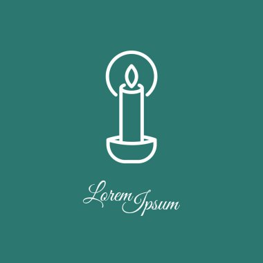 Mumlar basit simgesi