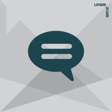 yorum simge tasarım