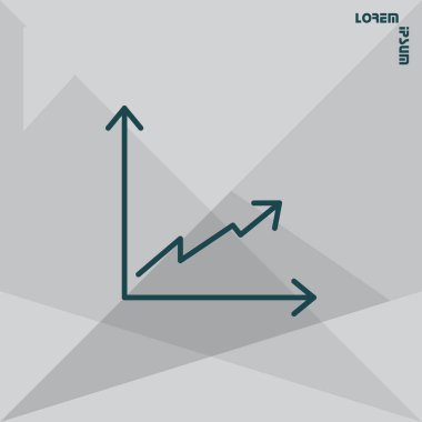 grafik satırı simgesi