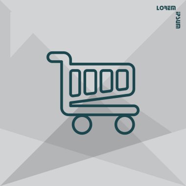 Alışveriş arabası simgesi
