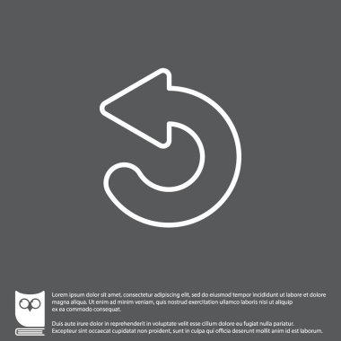 Ok Web satırı simgesi