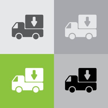 Tasarım Teslimat simgesinin