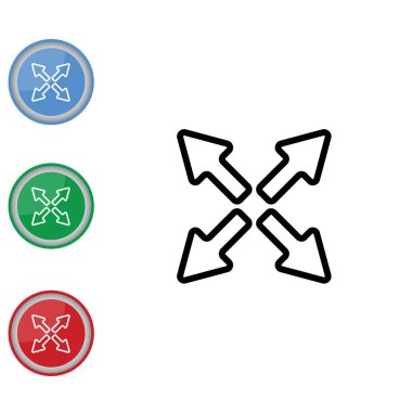 Oklar Web satırı simgesi