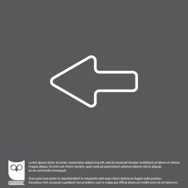 Ok Web satırı simgesi