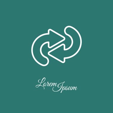 Oklar Web satırı simgesi