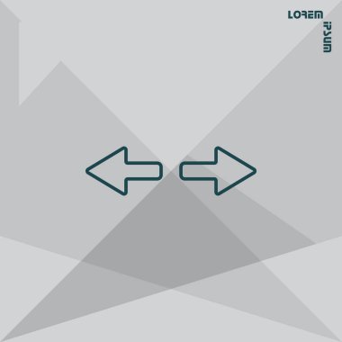 Ok Web satırı simgesi