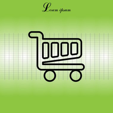 Alışveriş arabası simgesi