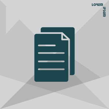 Not kağıt işareti simgesi