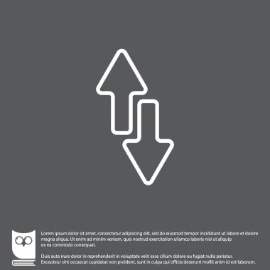 Oklar Web satırı simgesi