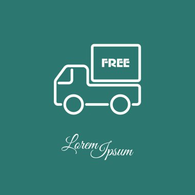 Tasarım Teslimat simgesinin