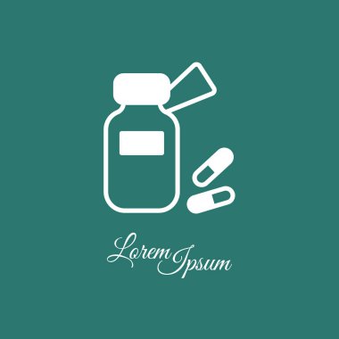 Tıbbi tablet simgesi