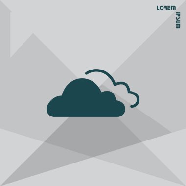 Tasarım meteoroloji simgesinin