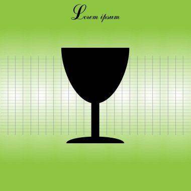 Kırılgan sembolü satırı simgesi 