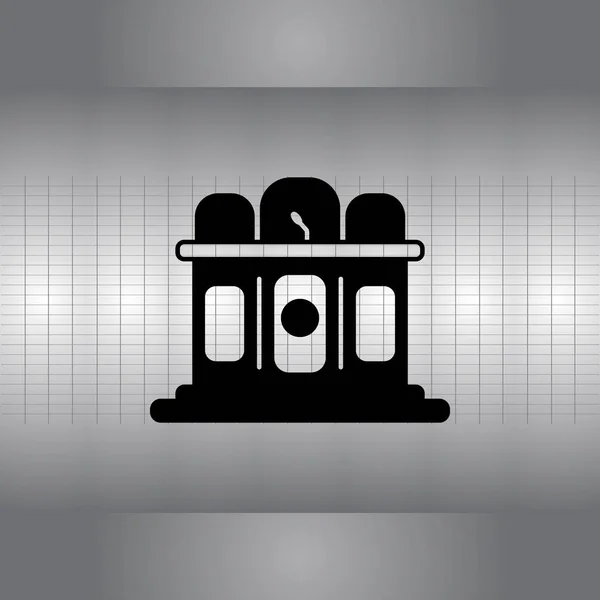 Jurado icono web — Vector de stock