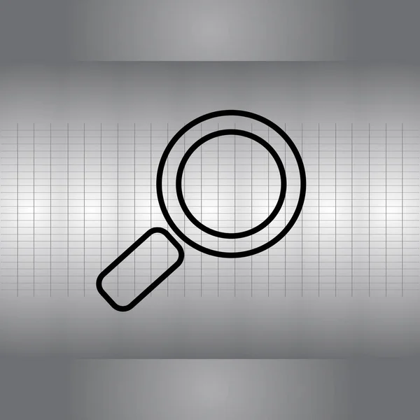 Search line Icon — Stock Vector