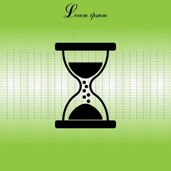 Анімовану піктограму годинника плоскі — стоковий вектор