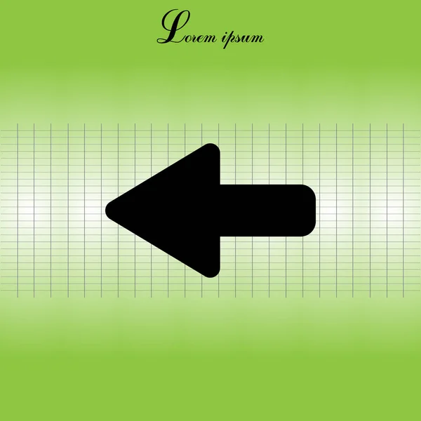 Icono de línea web de flecha — Archivo Imágenes Vectoriales