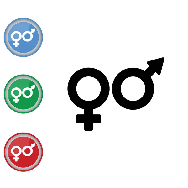 Símbolo de género — Vector de stock