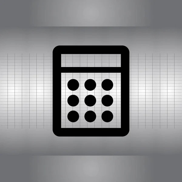 计算器平面图标 — 图库矢量图片