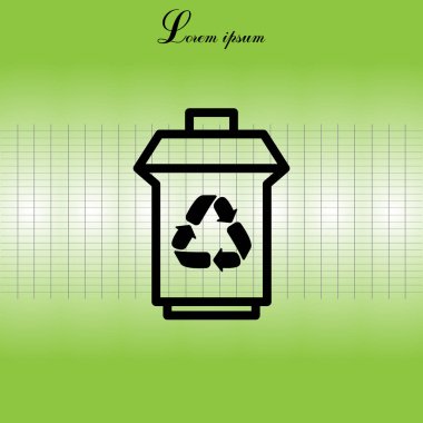 çöp kutusu simgesini