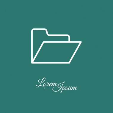 Klasör satırı simgesi