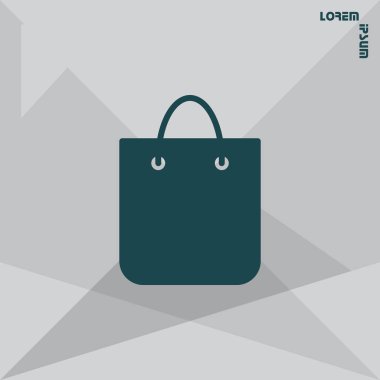 alışveriş çantası simgesi