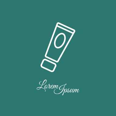 Güzellik kremi web simgesi