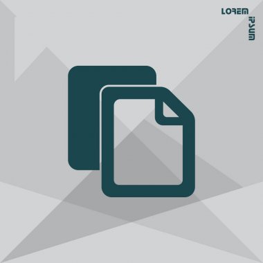 Dosya kopyalama simgesi