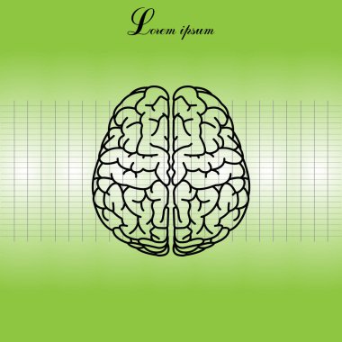 Beyin basit simgesi
