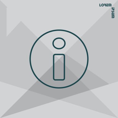 bilgi satırı simgesi