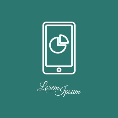 İş grafikleri ile Smartphone