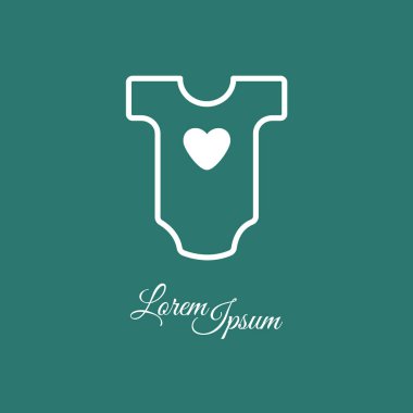 Bebek giysileri simgesi