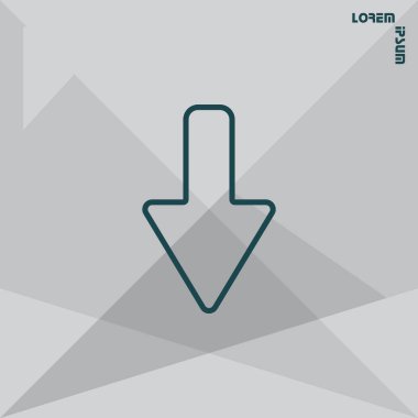 Ok Web satırı simgesi