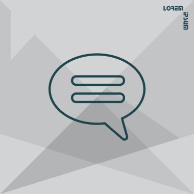 yorum simge tasarım