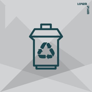 çöp kutusu simgesini