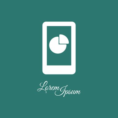 İş grafikleri ile Smartphone