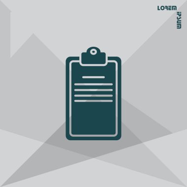 Denetim listesi simge tasarlamak