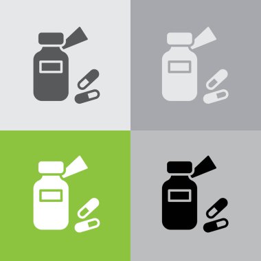 Tıbbi tablet simgesi