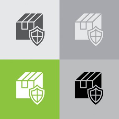 kalkan basit simge kutusu