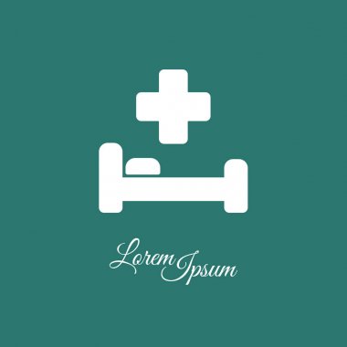 Hastane sembolü satır simgeler